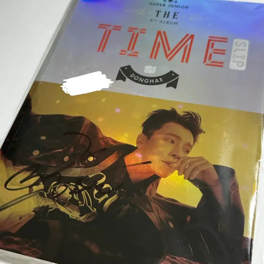 [BUNJANG] Super Junior D&amp;E Donghae Signed Album / 슈퍼주니어 동해 싸인 앨범 superjunior d&amp;e