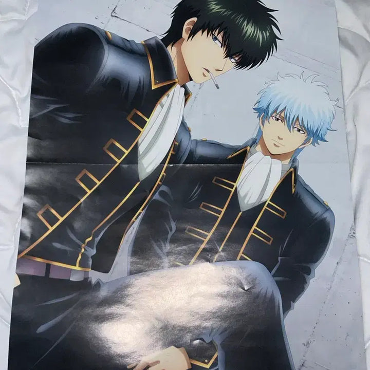 [BUNJANG] Gintama Animage Magazine Poster Figure / 은혼 아니메쥬 잡지 포스터 포함 나눔 피규어 마치보케 누이