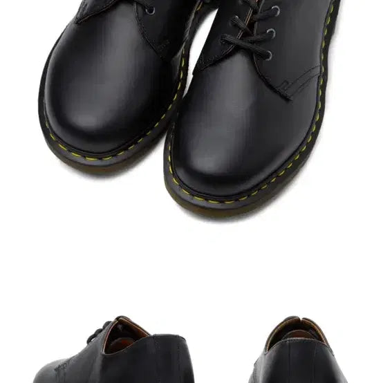 [BUNJANG] Dr. Martens 1461 3-Hole Black Nappa Leather Shoes (Size 250) / 급처 실착1회 | 닥터마틴 1461 3홀 블랙나파 250