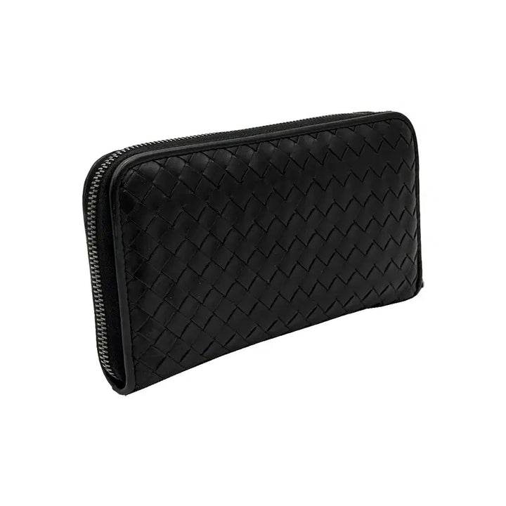 [BUNJANG] Bottega Veneta Black VN Calfskin Zip Around Long Wallet / 보테가베네타 510643 블랙 VN 카프스킨 지퍼 어라운드 장지갑