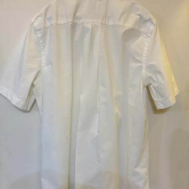 [BUNJANG] Zara White Short Sleeve Shirt L / ZARA 화이트 반팔 셔츠 L