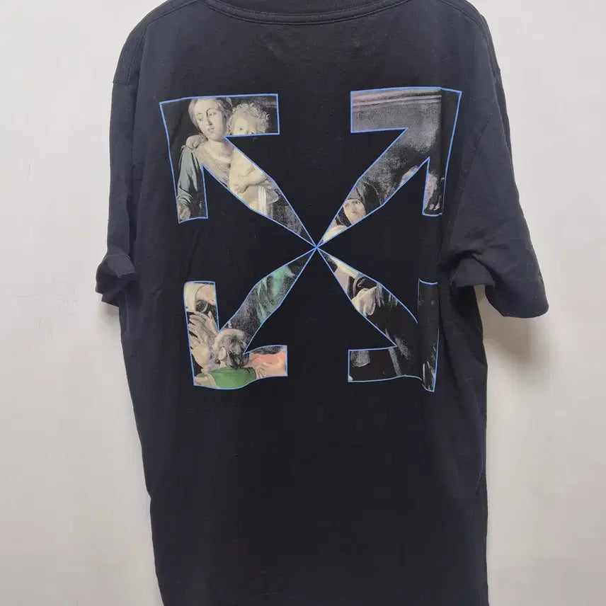 [BUNJANG] Off-White Caravaggio Short Sleeve T-Shirt / (185) (정품) 오프화이트 카라바조 반팔티셔츠