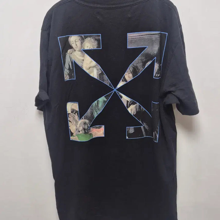 [BUNJANG] Off-White Caravaggio Short Sleeve T-Shirt / (185) (정품) 오프화이트 카라바조 반팔티셔츠