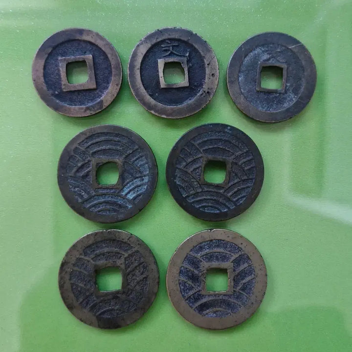 [BUNJANG] Japanese Old Coins Set / 일본 엽전 관영통보 7점