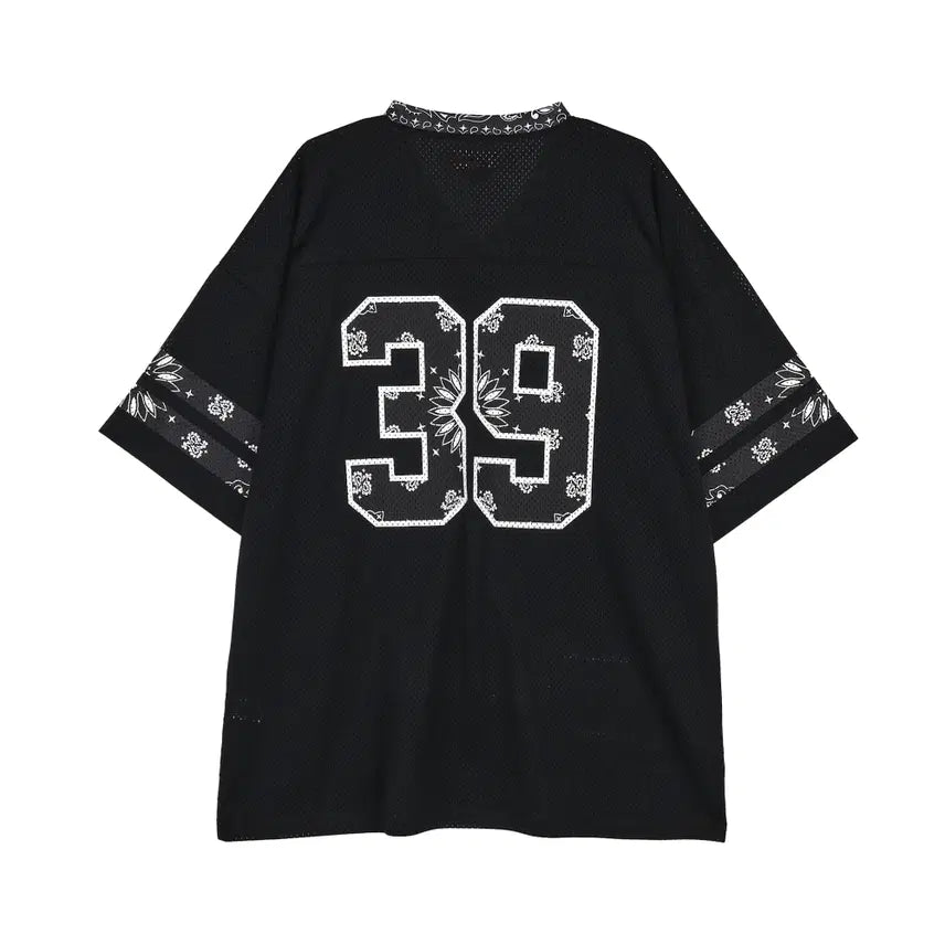 [BUNJANG] Supreme Bandana Football Jersey Black XL / [XL] 슈프림 반다나 풋볼 저지 블랙 - 25SS