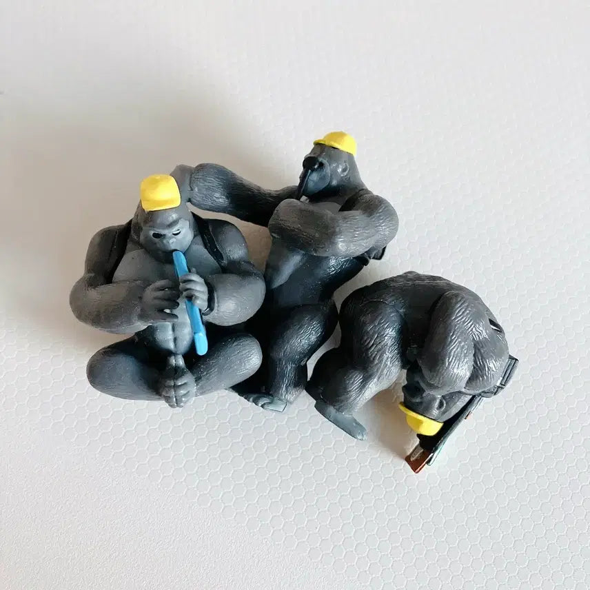 [BUNJANG] Gorilla Randoseru Gacha Figure Set / 고릴라 란도셀 가챠