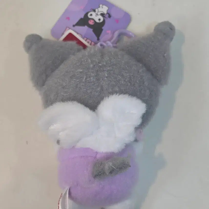 [BUNJANG] Kuromi Plush Keychain / 보들보들 쿠로미 인형 키링