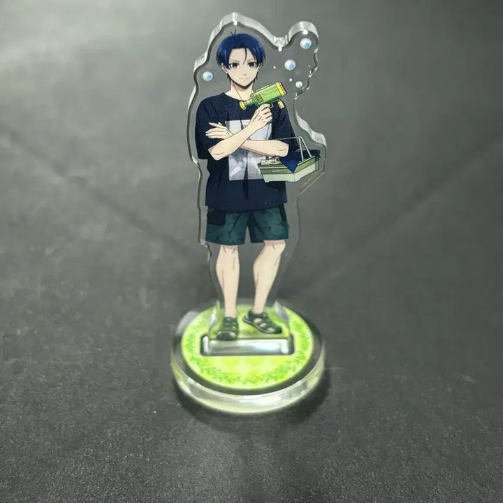 [BUNJANG] Blue Lock Yoichi Isagi Super Mini Acrylic Stand Water Gun Concept / 블루록 이사기 요이치 초미니 아크릴 스탠드 물총놀이