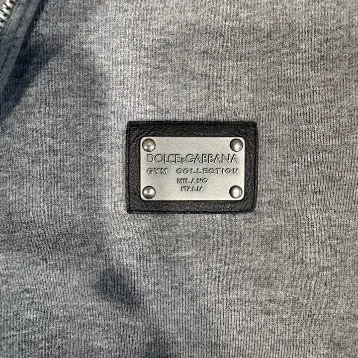[BUNJANG] Dolce &amp; Gabbana Gym Collection Grey Jersey Zip-Up Jacket Size 48 / [48] 돌체앤가바나 짐 컬렉션 그레이 져지 집업 자켓