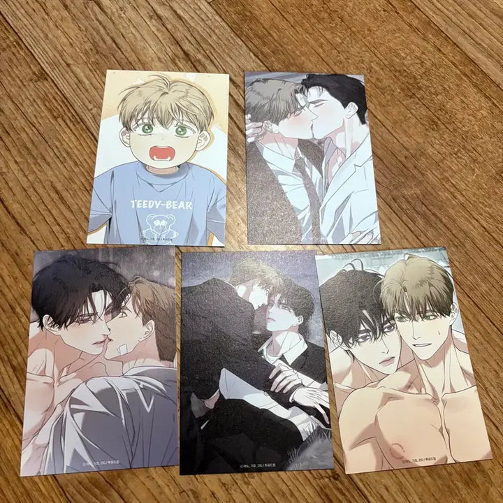 [BUNJANG] Fantasyte Kiss Me If You Can KEEPFAN Postcard Bundle Set / 판타지트 콜카 키스미이프유캔 키이프 구매특전 엽서 5종 일괄