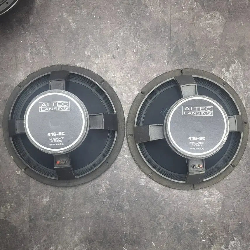 [BUNJANG] Altec 416-8c 15-Inch Speaker Reconed / 알텍 Altec 416-8c 15인치 스피커 리콘