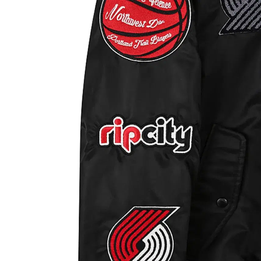 [BUNJANG] NBA Portland Trail Blazers MA-1 Jacket (Large) / NBA 포틀랜드 MA-1 L (105)