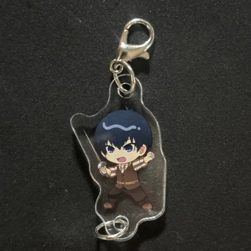 [BUNJANG] Isagi Yoichi Mini Acrylic Keychain / 블루록 이사기 요이치 대롱 초미니 아크릴 키링