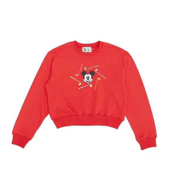 [BUNJANG] PIVVEE Golf Disney Sweatshirt T-Shirt (Free Size) / 피브비 골프 PIVVEE 디즈니 맨투맨 티셔츠 프리사이즈  새상품 정품