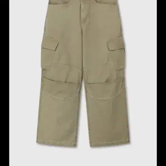 [BUNJANG] Dive In MooMSER Washed Bern Cargo Pants Beige Size 1 / 다이브인 무민서 워시드 베른카고 베이지 1사이즈