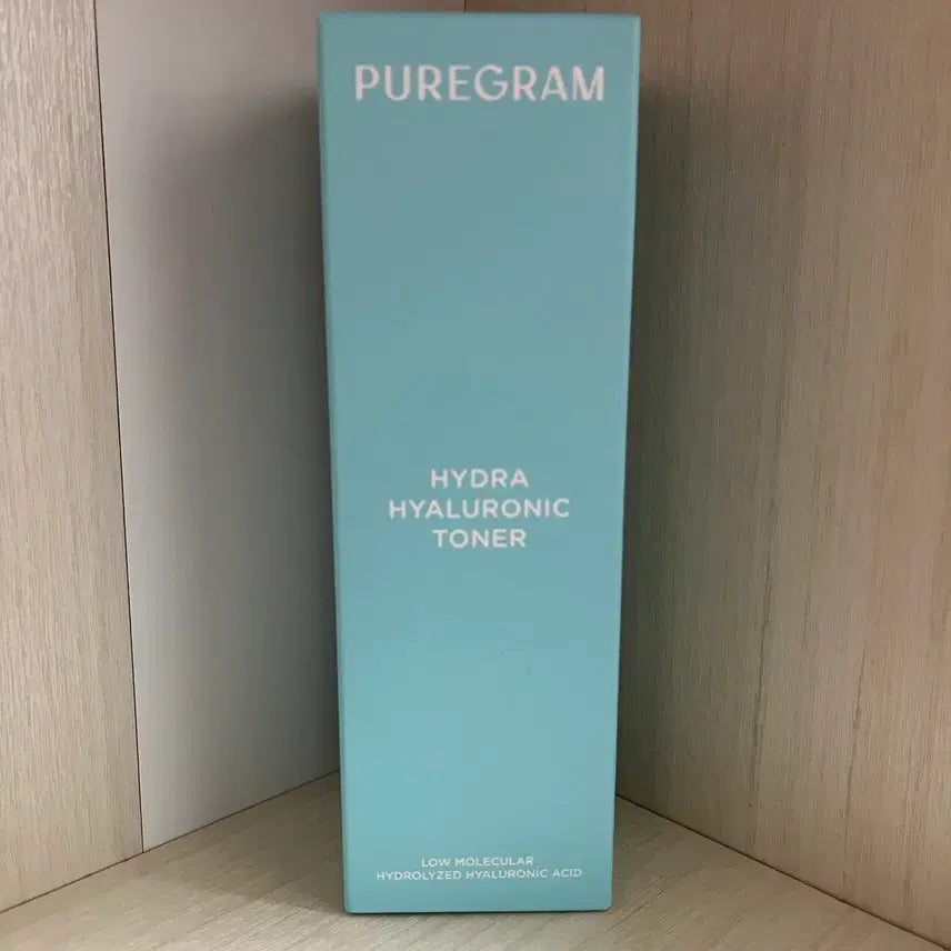 [BUNJANG] Puregram Low Molecular Hydra Hyaluronic Acid Toner 300ml / 퓨어그램 저분자 하이드라 히알루론산 토너 300ml 미개봉