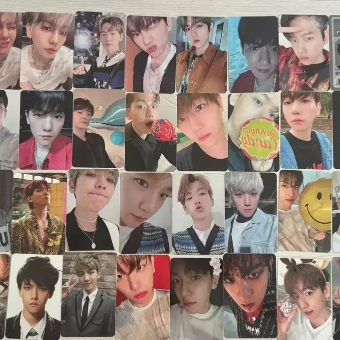 [BUNJANG] Baekhyun Bundle Set Photocard / 백현 포토카드 일괄 판매