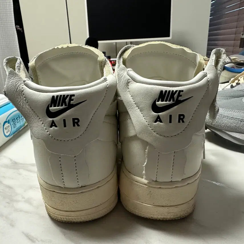 [BUNJANG] Nike x Comme des Garçons Homme Plus Air Force 1 Mid White / 나이키 꼼데가르송 옴므 플러스 에어포스 미드 화이트 270mm