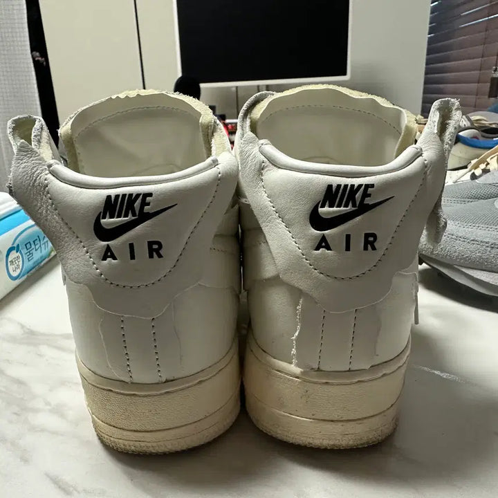 [BUNJANG] Nike x Comme des Garçons Homme Plus Air Force 1 Mid White / 나이키 꼼데가르송 옴므 플러스 에어포스 미드 화이트 270mm