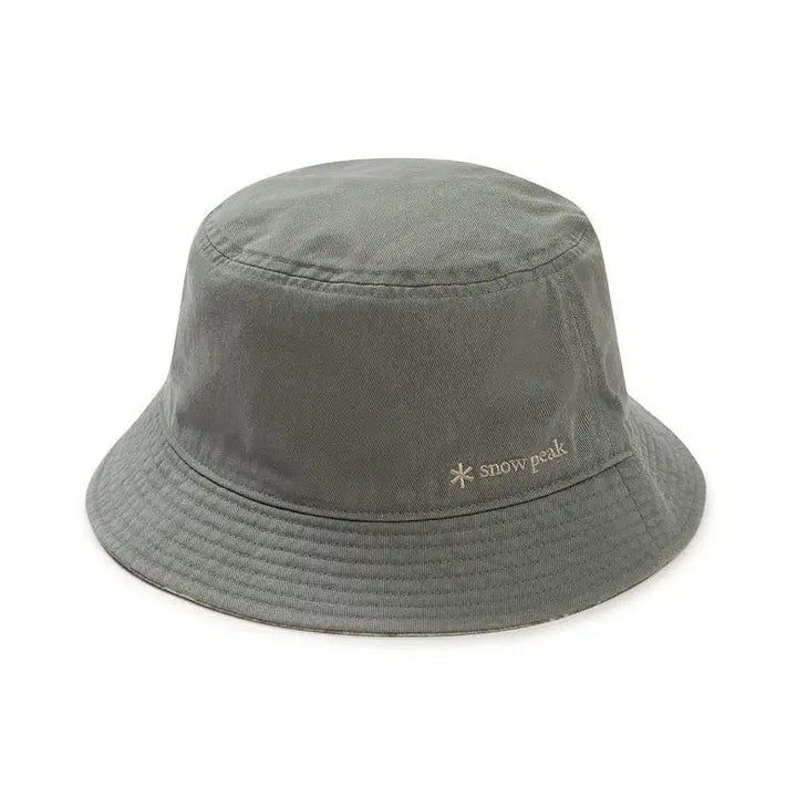 [SOLD OUT] 스노우피크 리버시블 버킷햇 라이트카키(S23FUFHA56)