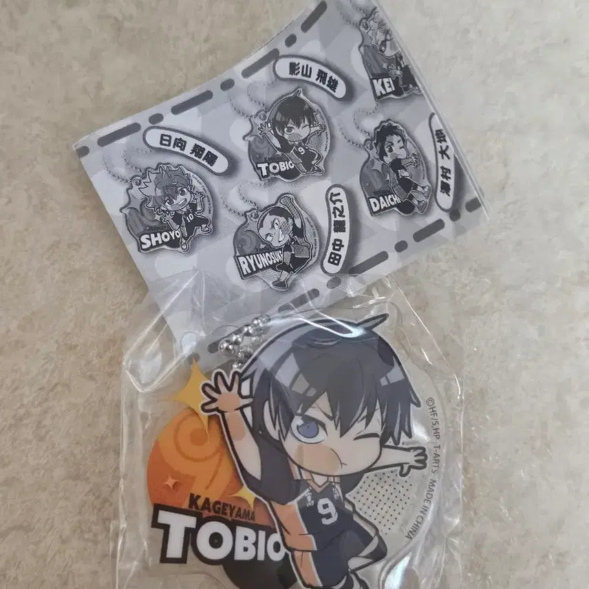 [BUNJANG] Haikyuu!! Tobio Kageyama Keyring (Capsule Opened, Vinyl Sealed) / 하이큐 카게야마 토비오 키링