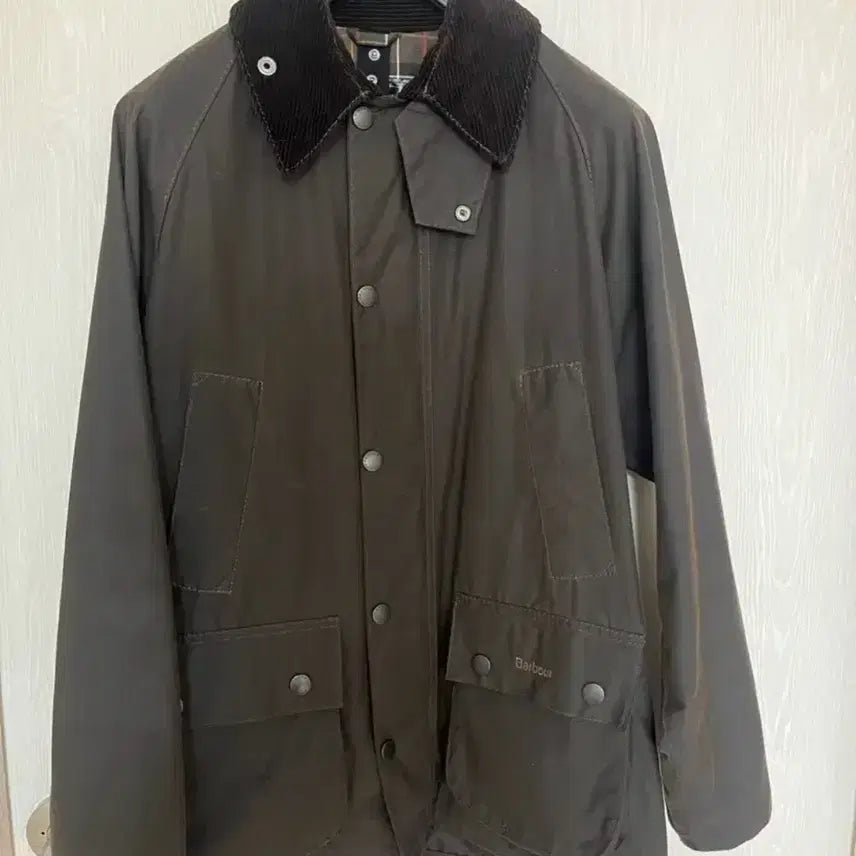 [BUNJANG] Barbour Bedale Olive Wax Jacket Size 36 / 바버 베데일 올리브 왁스 자켓 36