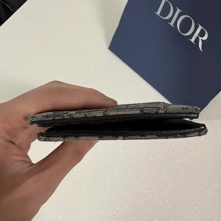 [BUNJANG] Dior Oblique Bifold Wallet Beige / 디올 오블리크 반지갑 베이지