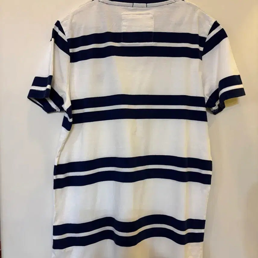 [BUNJANG] Abercrombie &amp; Fitch Striped Short Sleeve T-Shirt (M) / 아베크롬비 스트라이프 반팔티 M
