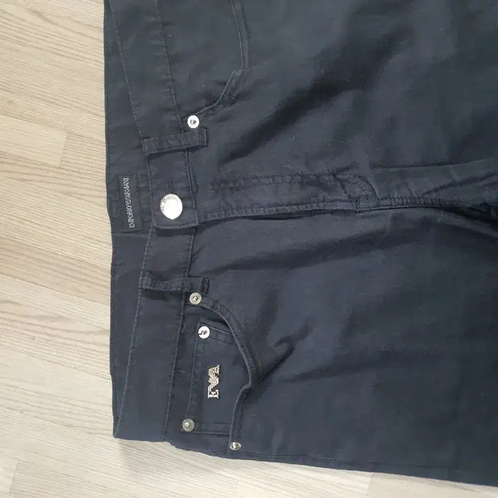 [BUNJANG] Emporio Armani Black Cotton Pants Men&
