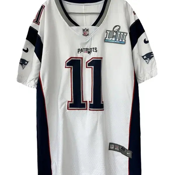 [BUNJANG] Nike New England Patriots Julian Edelman Super Bowl Commemorative NFL Football Jersey / [48] NIKE 패트리어츠 슈퍼볼기념 줄리안 NFL 풋볼저지