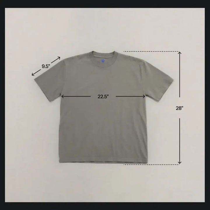 [BUNJANG] Easy Gap Short Sleeve T-Shirt (Light Grey, M) &amp; Long Sleeve T-Shirt (Black, M) / [m]이지갭 반팔 라이트 그레이, 긴팔 블랙