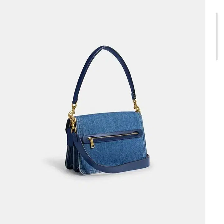 [BUNJANG] Coach Tabby Shoulder Bag Denim Deep Blue / [새상품] 코치 태비 숄더백 /데님