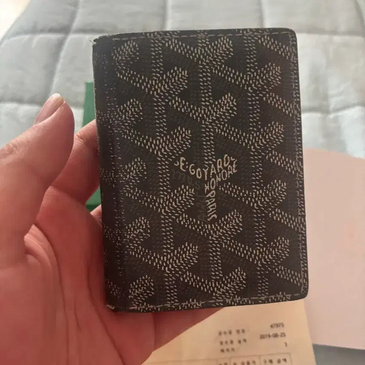 [BUNJANG] Goyard Saint Marc Card Wallet Grey / 고야드 생마르크 카드지갑 그레이