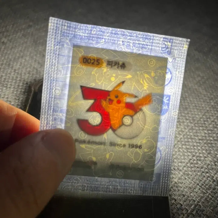 [BUNJANG] Pokemon 30th Anniversary Sticker Collection - Gengar, Pikachu, Mega Charizard X, Groudon, Eevee / 포켓몬 30주년 기념 띠부씰 팬텀 피카츄 메가리자몽 그란돈 이브이