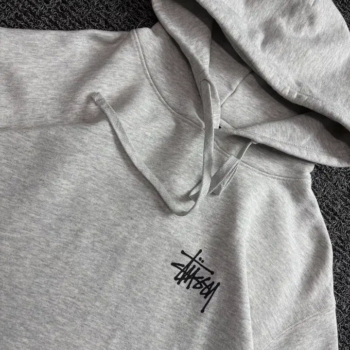 [BUNJANG] Stussy Signature Basic Stock Big Logo Hoodie / 스투시 시그니처 베이직 스탁 빅로고 후드티 4303