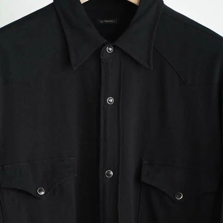 [BUNJANG] Comoli Jersey Western Shirt Size 3 / 26ss comoli 코모리 저지 웨스턴 셔츠 3