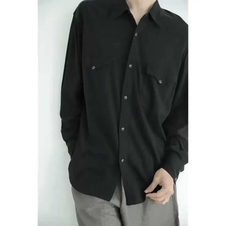 [BUNJANG] Comoli Jersey Western Shirt Size 3 / 26ss comoli 코모리 저지 웨스턴 셔츠 3
