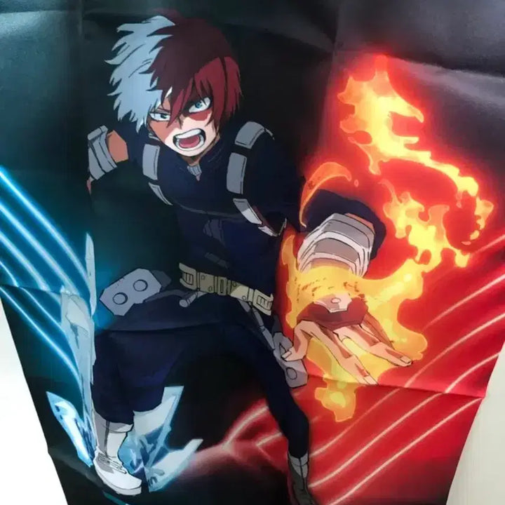 [BUNJANG] Todoroki Shoto Fabric Poster / 토도로키 쇼토 패브릭 포스터