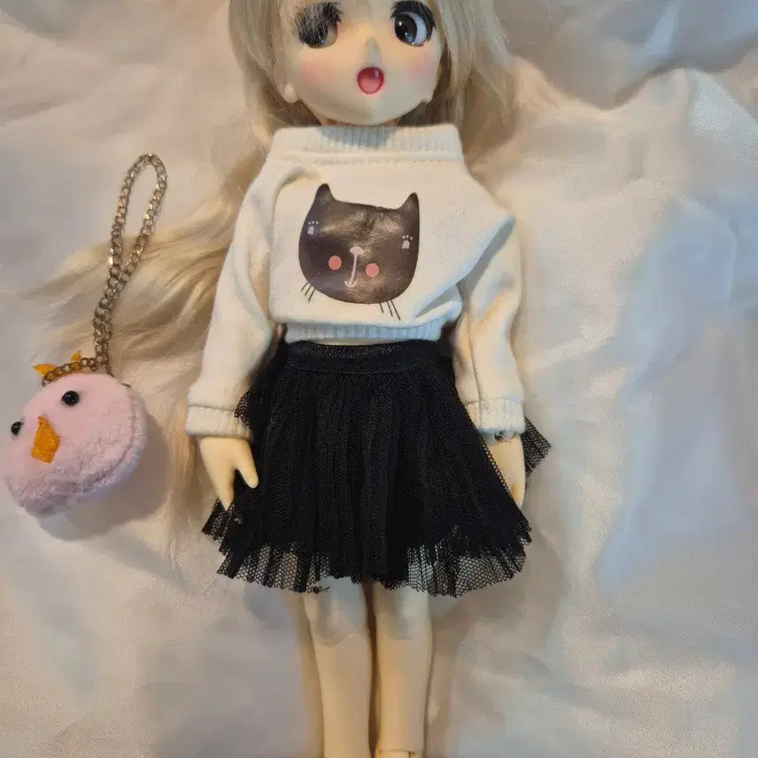 [BUNJANG] Chika Doll Full Set with Chick Keychain / 치카풀세트