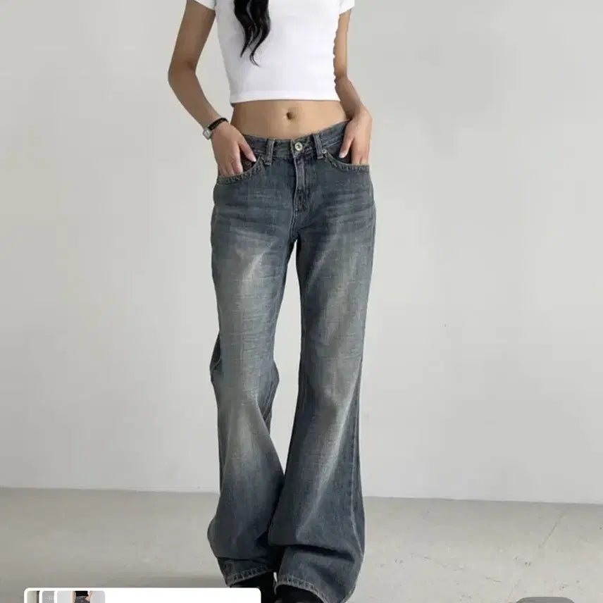 [BUNJANG] Cosybow OOTJ Washing Bootcut Denim Pants M / 코시보 오오티제 ootj 워싱부츠컷 데님 팬츠 M