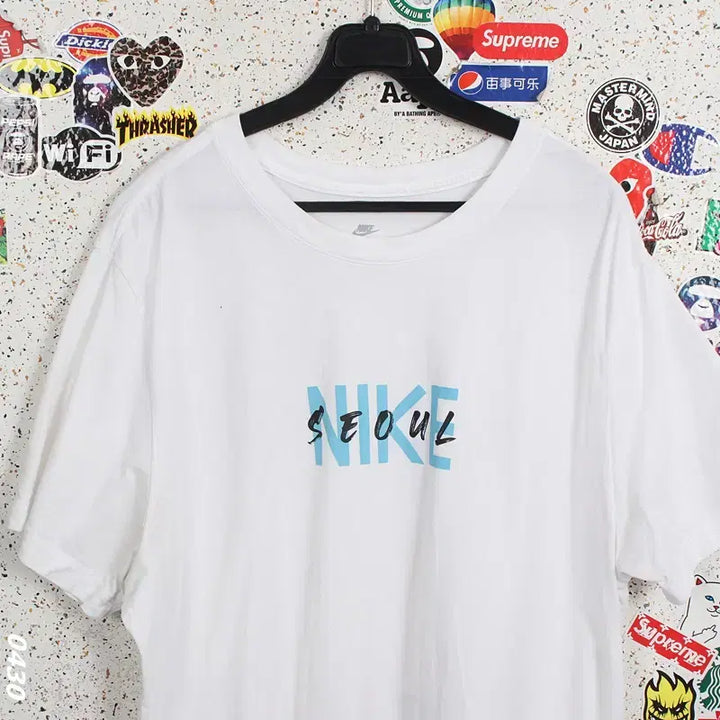 [BUNJANG] Nike Seoul Printing Logo T-Shirt / 남성3XL / 나이키 서울 프린팅 로고티셔츠WT