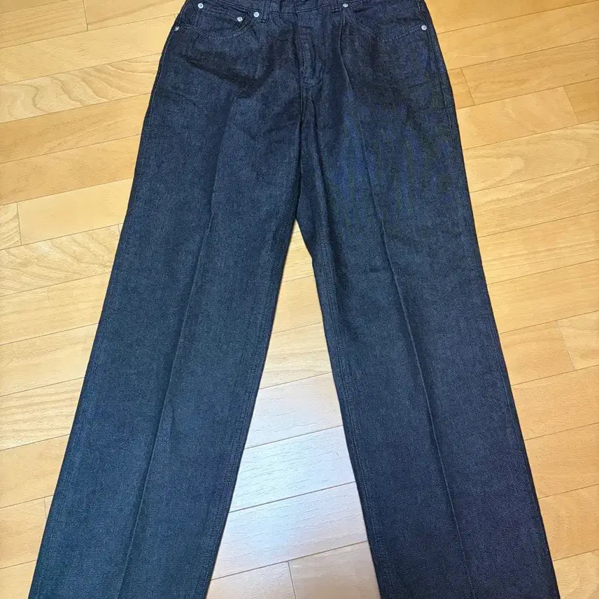 [BUNJANG] Youth Structured Denim Pants Black-Blue M / 유스 스트럭쳐드 데님 팬츠 흑청 m
