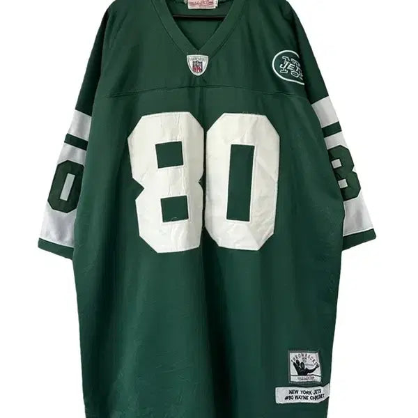 [BUNJANG] Mitchell &amp; Ness New York Jets 80s Legacy Football Jersey / [54] MITCHELL&amp;NESS 뉴욕제츠 80레거시 풋볼저지