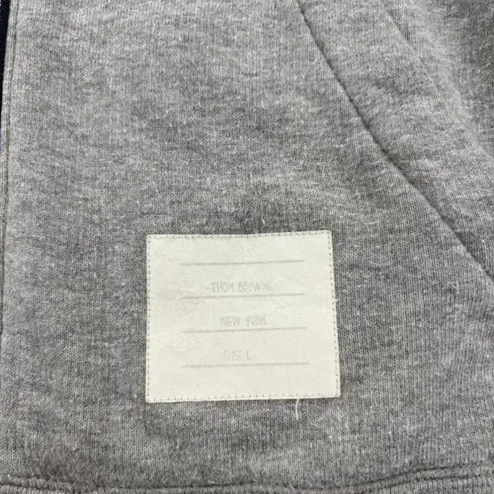 [BUNJANG] Thom Browne Grey Hoodie Zip-Up Size 1 / Thom Browne 톰브라운 후드집업 1사이즈 그레이
