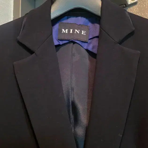 [BUNJANG] Mine Black Slim Fit Suit Jacket Size 82 / 한섬 MINE 블랙 슬림핏 정장 자켓 82사이즈