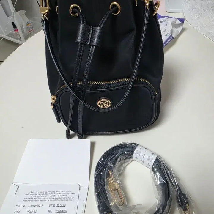 [BUNJANG] Metrost M241MT5526Z Small Bucket Bag Black / 메트로시티 버킷백 스몰 블랙 M241MT5526Z