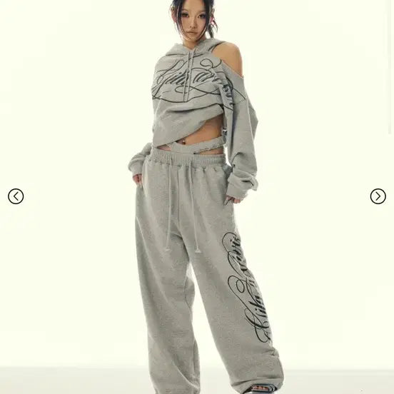 [BUNJANG] GILLAH ARCHIVE One Shoulder Hoodie Grey New / 길라아카이브 원숄더 후디 그레이 새제품