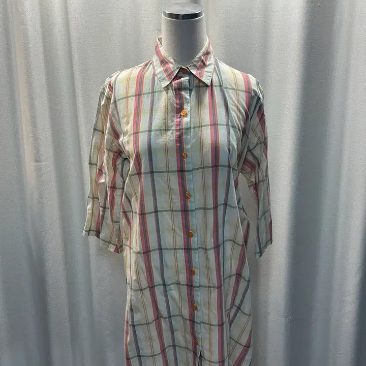 [BUNJANG] Calvin Klein Check Casual Shirt / 캐빈클라인 남방 셔츠
