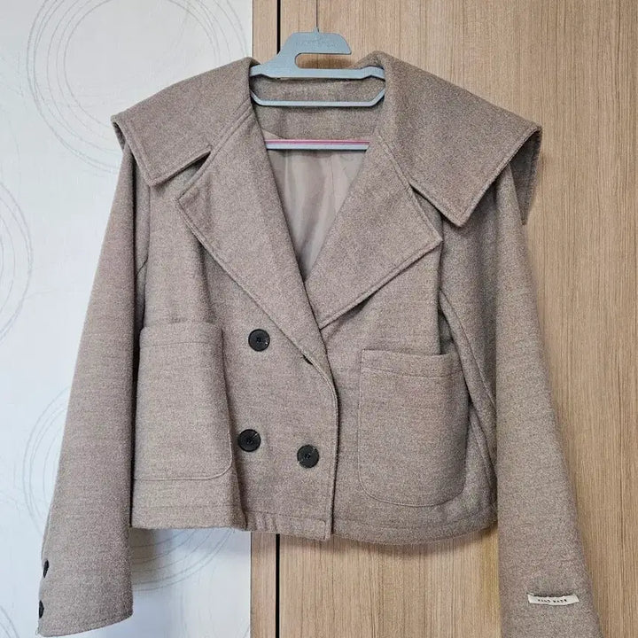 [BUNJANG] Collar Half Coat / 카라 하프 코드