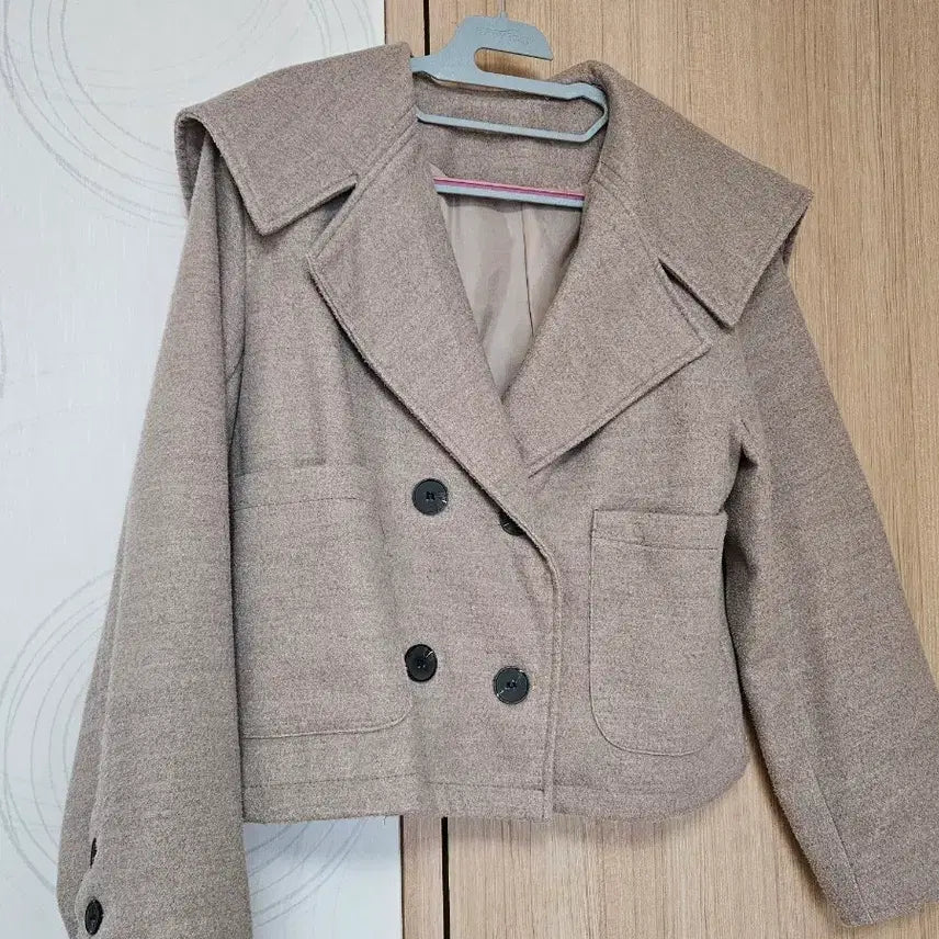 [BUNJANG] Collar Half Coat / 카라 하프 코드